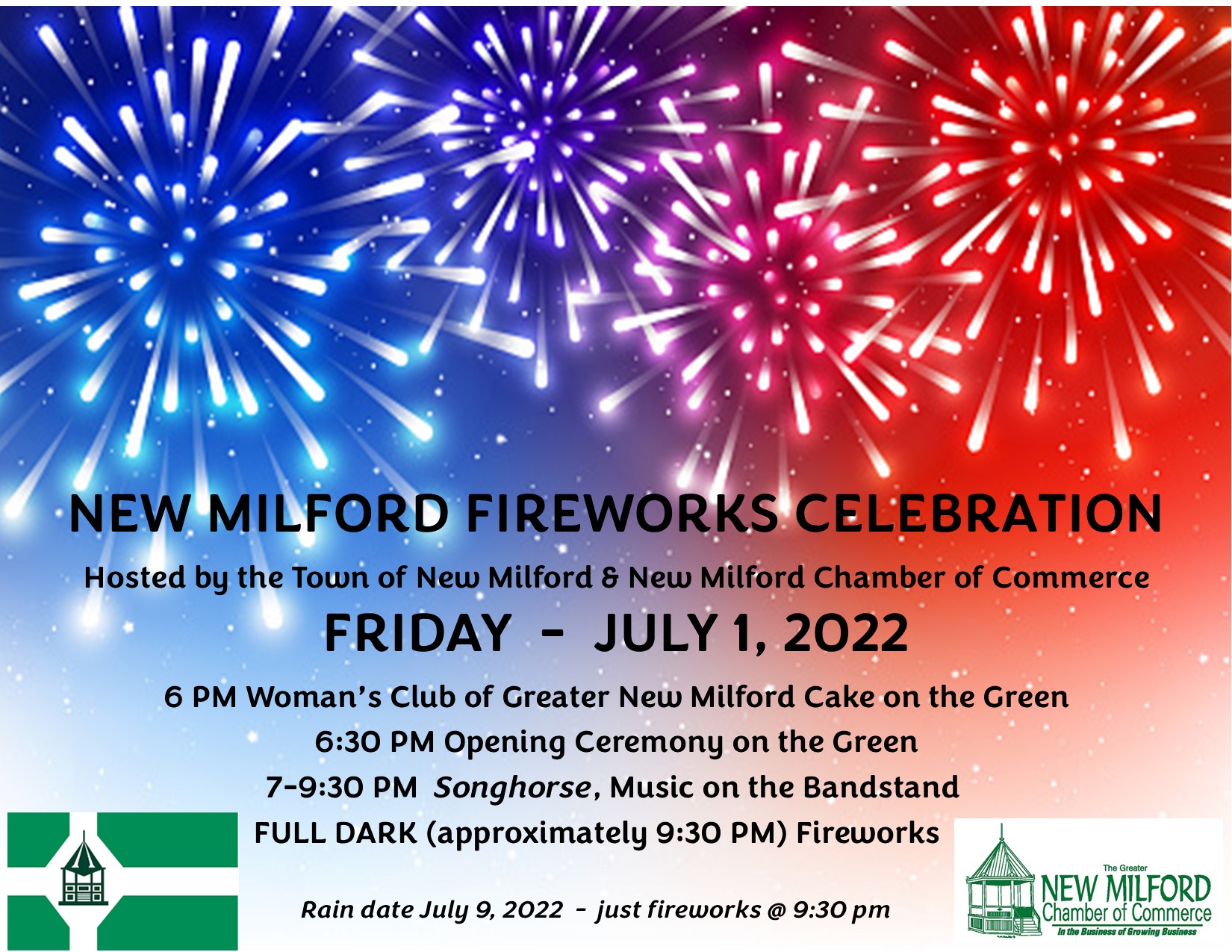 New Milford Fireworks Celebration New Milford Chamber of Commerce